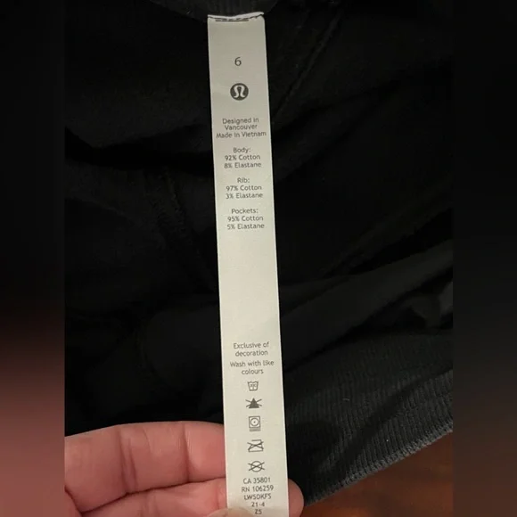 Lululemon Scuba High-Rise French Terry Joggers Activewear Cozy Lounge Yoga Gym - Picture 13 of 14